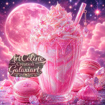 Collection Cocktails Cosmiques Galaxiart — Élixirs Stellaires & Gourmandises Astrales | Diamond Painting Premium Galaxiart