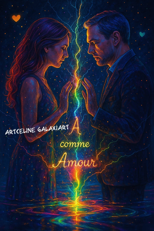 A comme Amour – L’Étincelle des Âmes | Diamond Painting Galaxiart