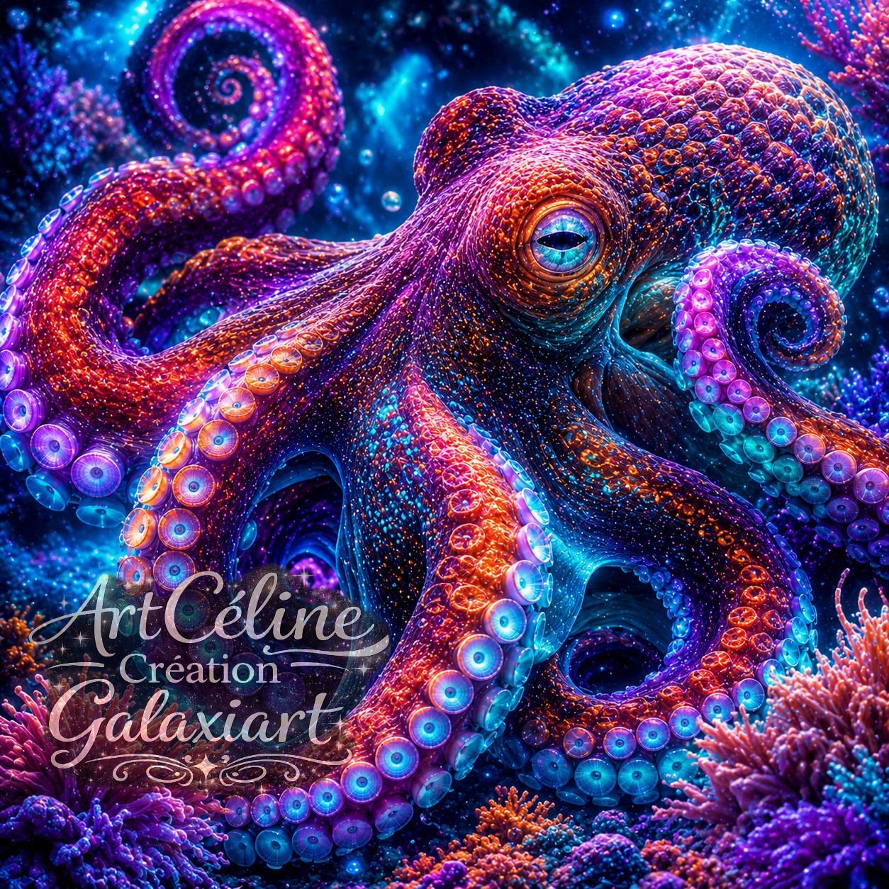 Collection Royaumes Sacrés des Océans Tropicaux — Légendes Vivantes des Profondeurs | Diamond Painting Premium Galaxiart