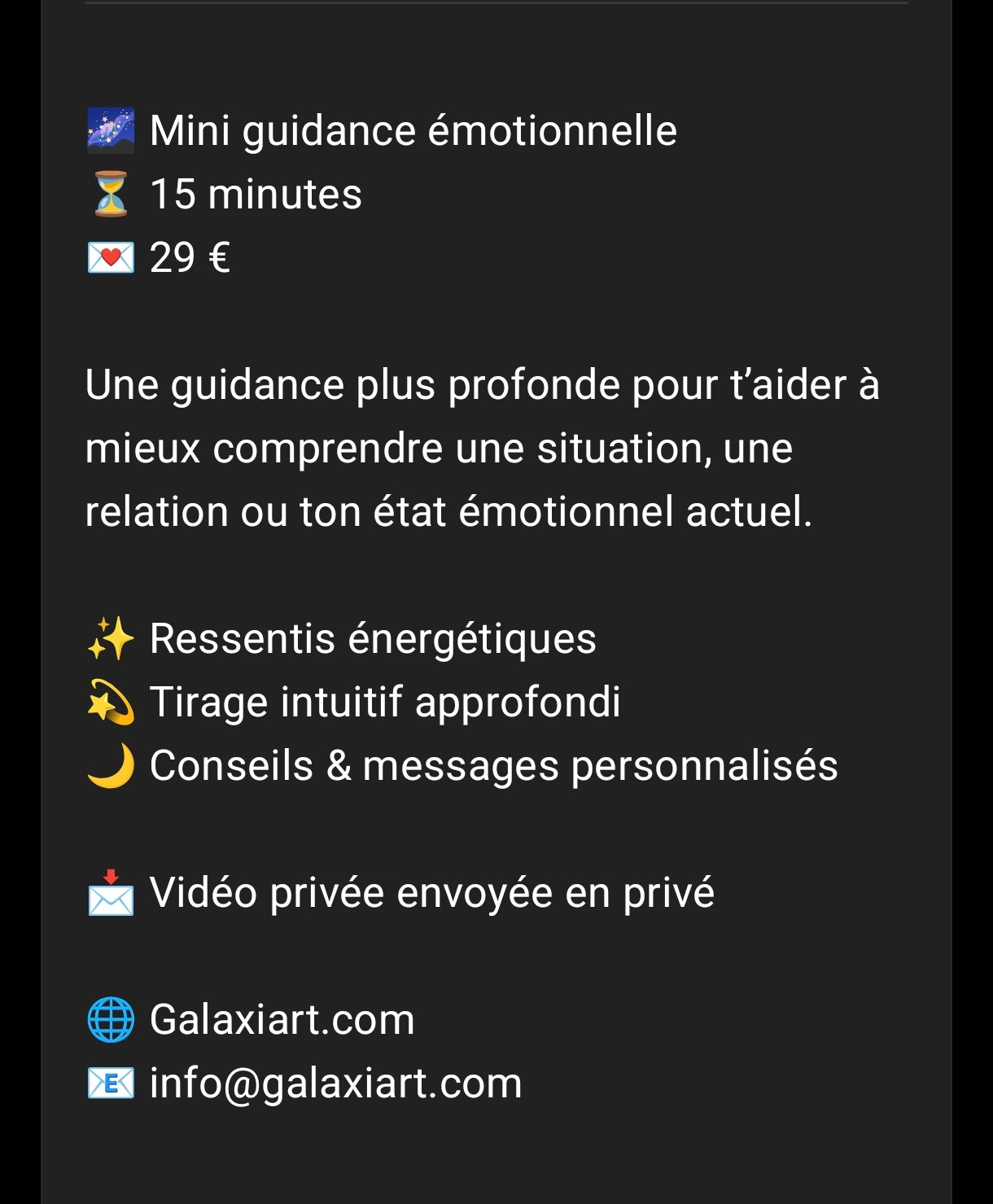 🔮 Guidances by ArtCéline Guidances Intuitives & Tirages Vidéo Personnalisés | Galaxiart