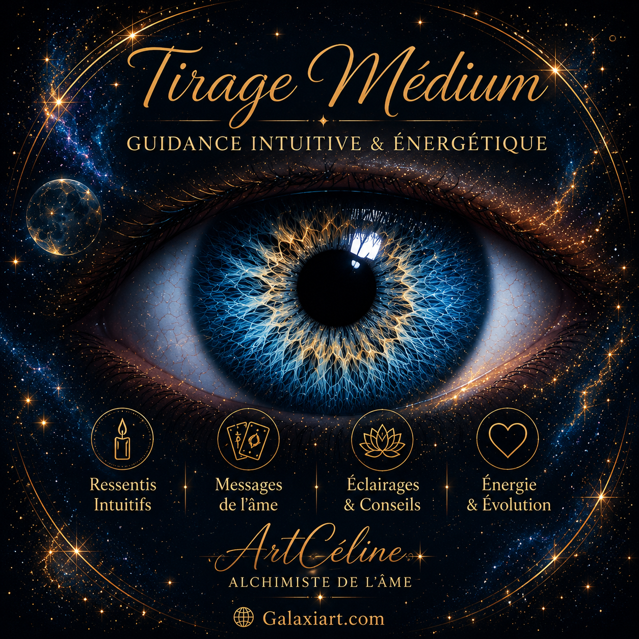 🔮 Guidances by ArtCéline Guidances Intuitives & Tirages Vidéo Personnalisés | Galaxiart