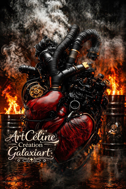Collection Riders d’Émotions – Feu, Liberté & Évasion   | Diamond Painting Premium Galaxiart