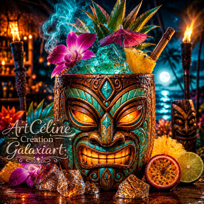 Collection Cocktails Tropicaux Galaxiart — Éclats Exotiques & Paradis Lumineux | Diamond Painting Premium Galaxiart