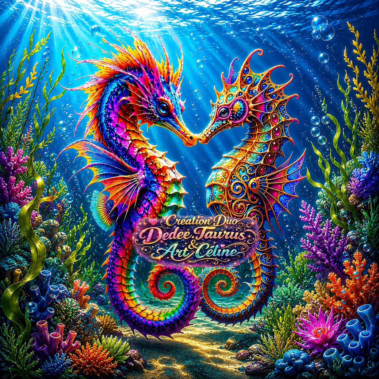 Collection Récifs Arc-en-Ciel | Diamond Painting Premium Galaxiart - Collection Signature