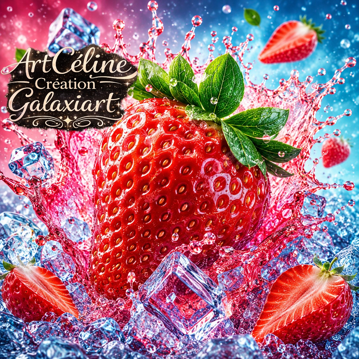 Collection Éclats Fruités Glacés  | Diamond Painting Premium Galaxiart