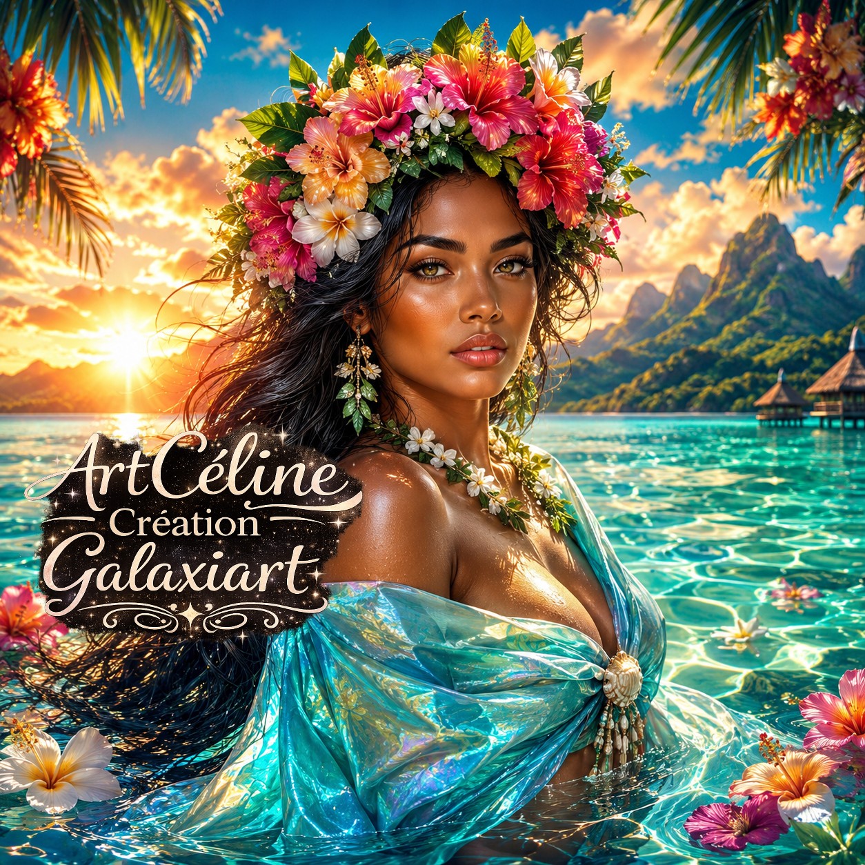 Collection Déesses des Îles Éternelles  | Diamond Painting Premium Galaxiart