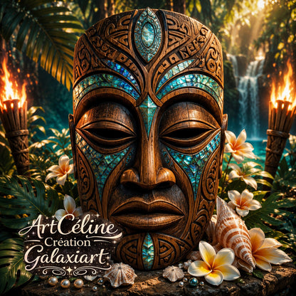 Collection Esprits Tropicaux Sacrés  | Diamond Painting Premium Galaxiart