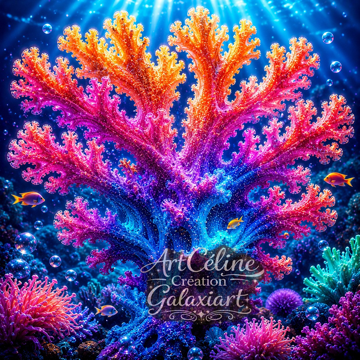 Collection Royaumes Sacrés des Océans Tropicaux — Légendes Vivantes des Profondeurs | Diamond Painting Premium Galaxiart