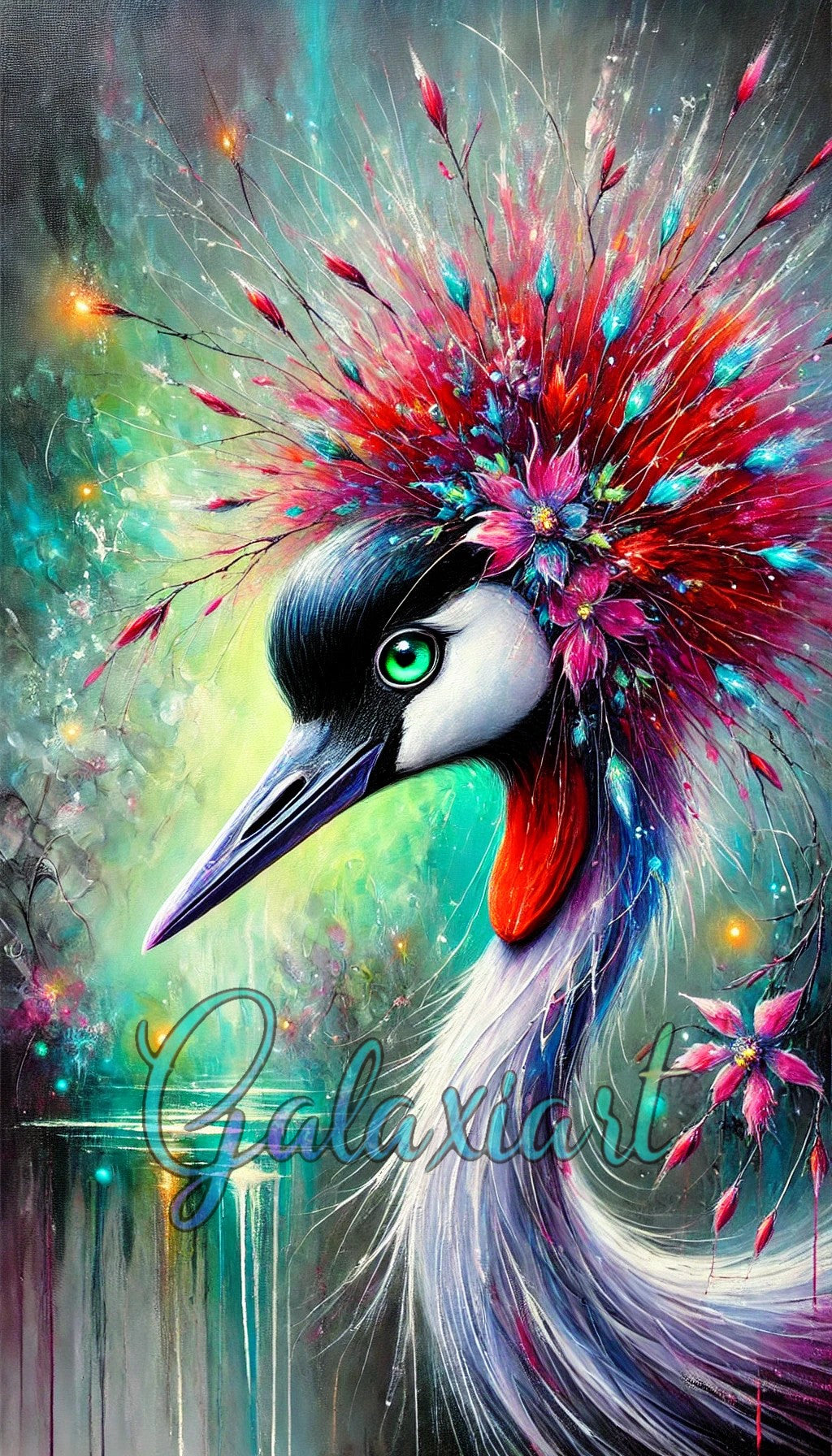 🪐 Collection Harmonie Florale – Brise Céleste | Diamond Painting Premium Galaxiart