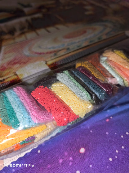 🪐Évasion Bohème au Clair des Bougies | Diamond Painting Bohème et Ambiance Cosy Galaxiart