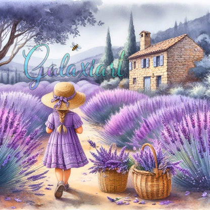 Douceur violette Les lavandes d'Aix-en-Provence