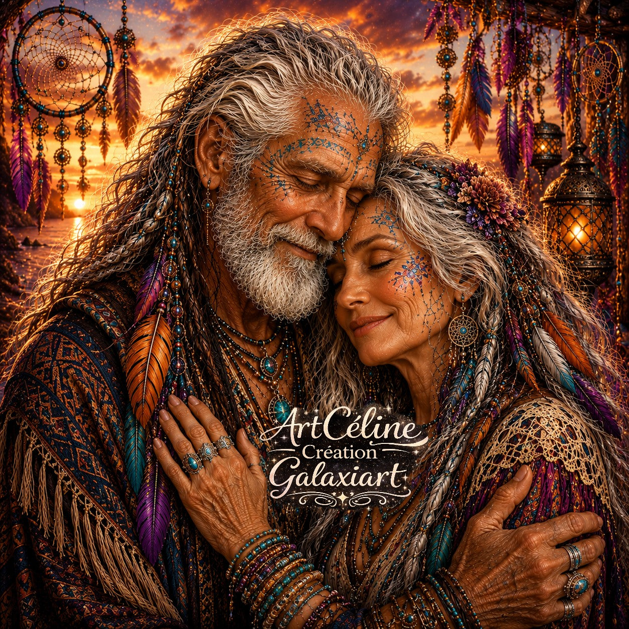 Collection Bohème Astrale | Diamond Painting Premium Galaxiart