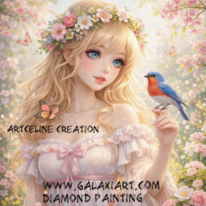 Douce Innocence | Diamond Painting Premium Galaxiart