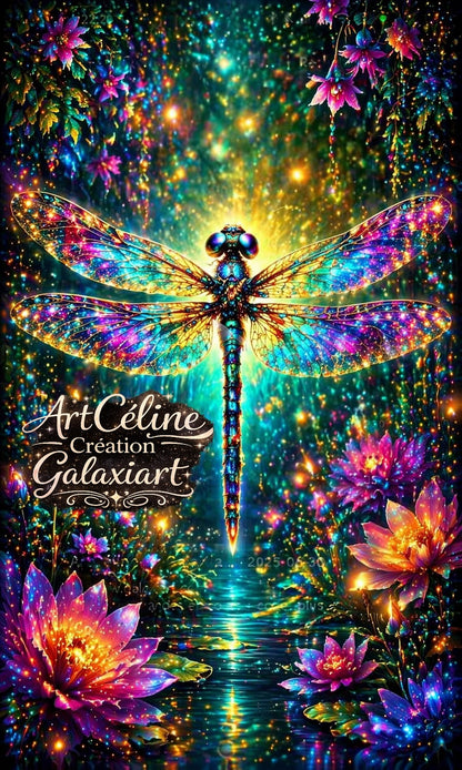 🪐 Collection Harmonie Florale – Brise Céleste | Diamond Painting Premium Galaxiart